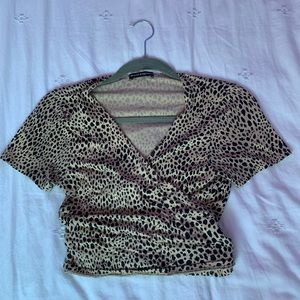 brandy melville wrap top